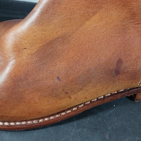 Bed Stu Tan Taupe Leather Cheshire Boots Women's size 9.5M - Picture 4 of 12